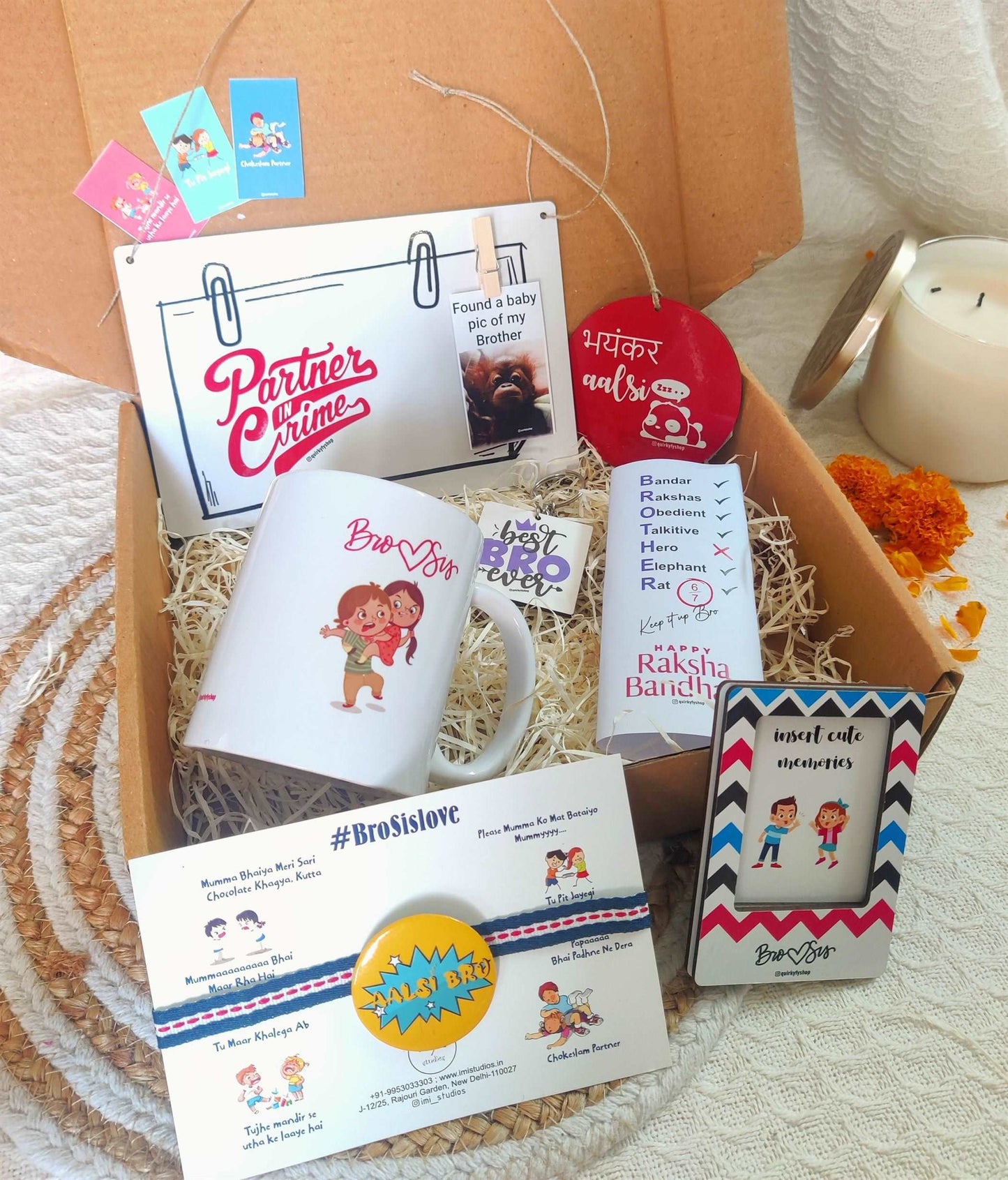 Partner in Crime Rakhi Hamper