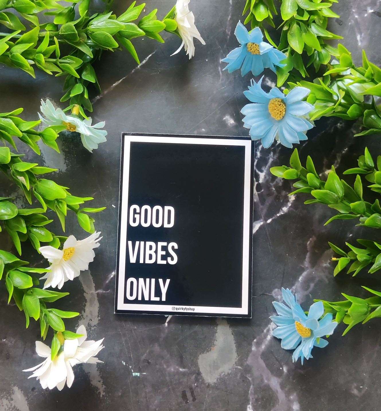 Good Vibes Only Desk Buddy