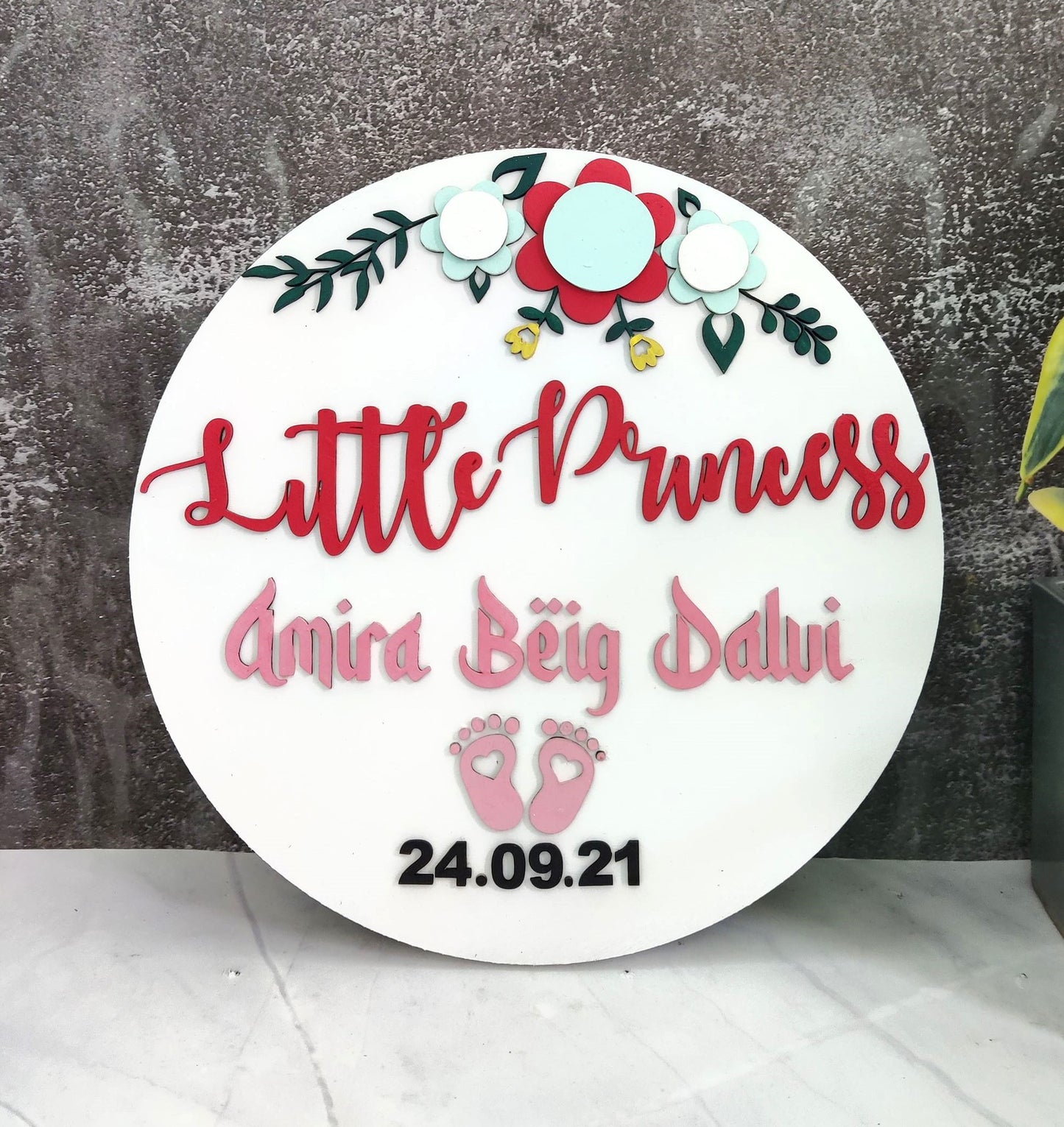 Little Princess Nameplate