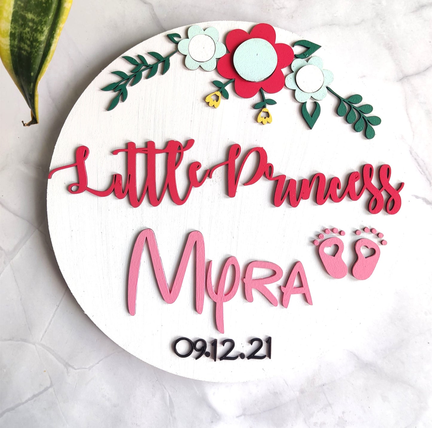 Little Princess Nameplate