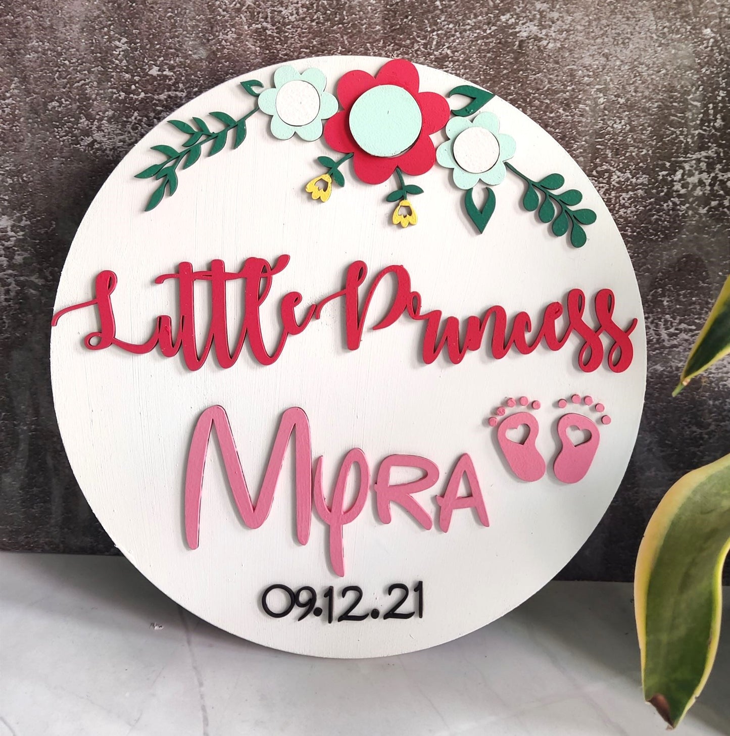 Little Princess Nameplate