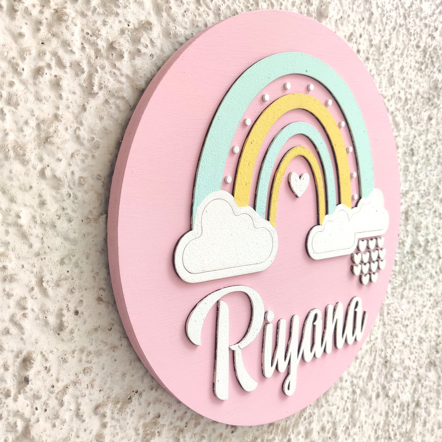 Rainbow Nameplate