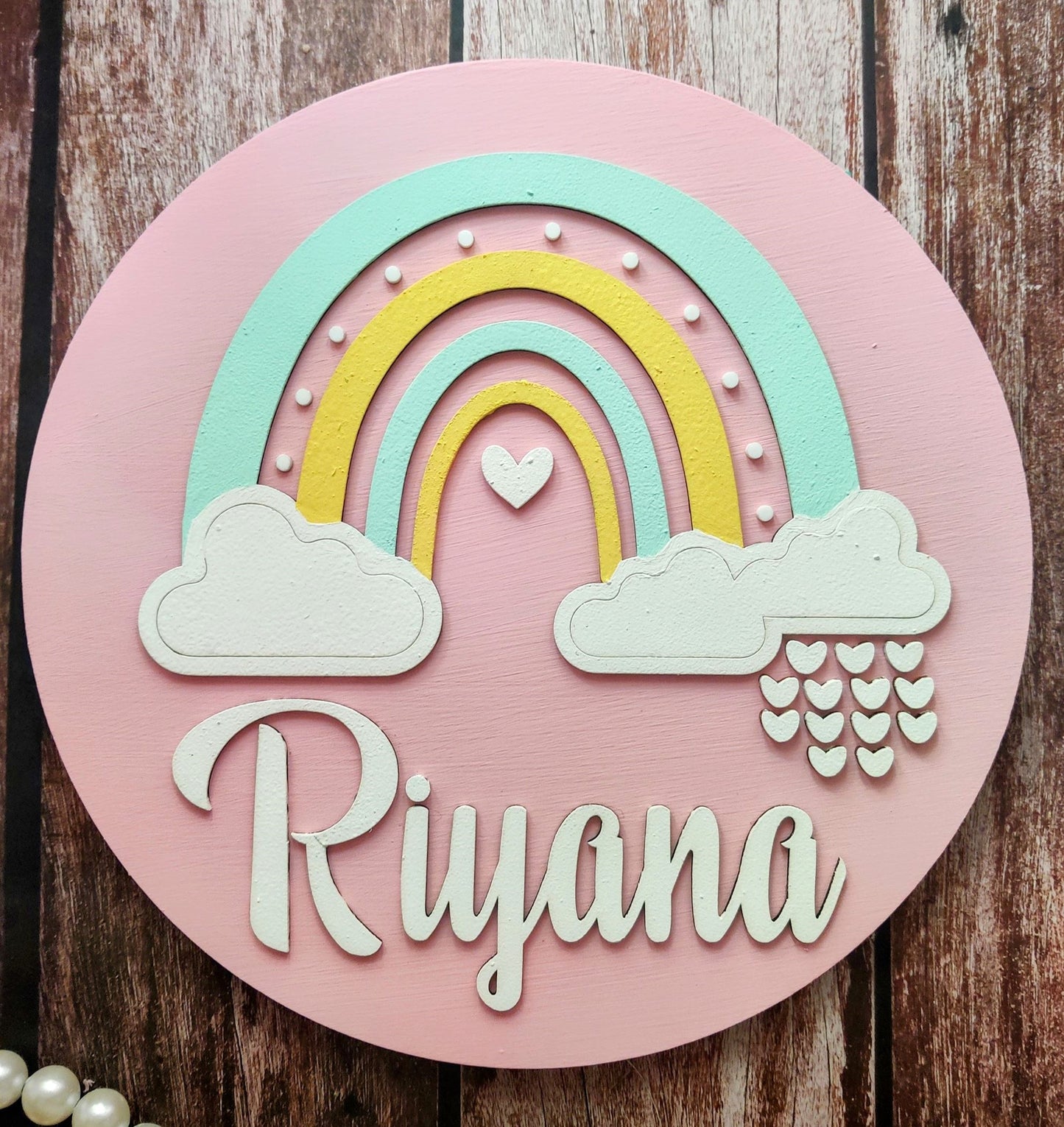 Rainbow Nameplate