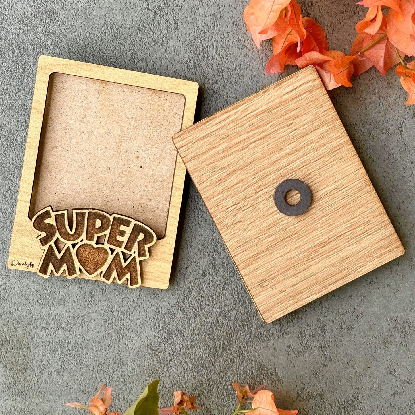 Super Mom Polaroid Magnet Frame Combo