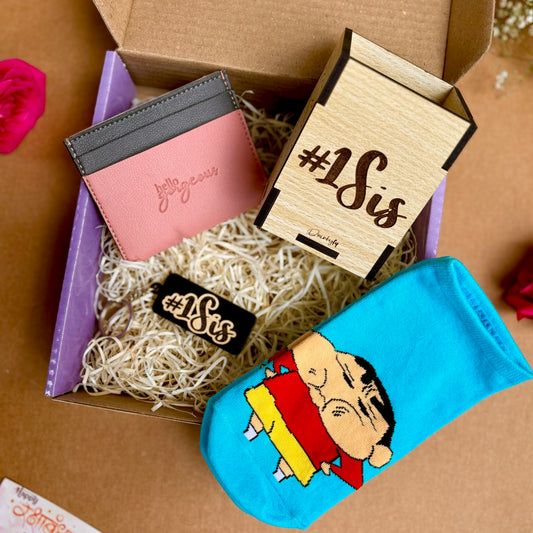 The No. 1 Sis  Rakhi Gift Set