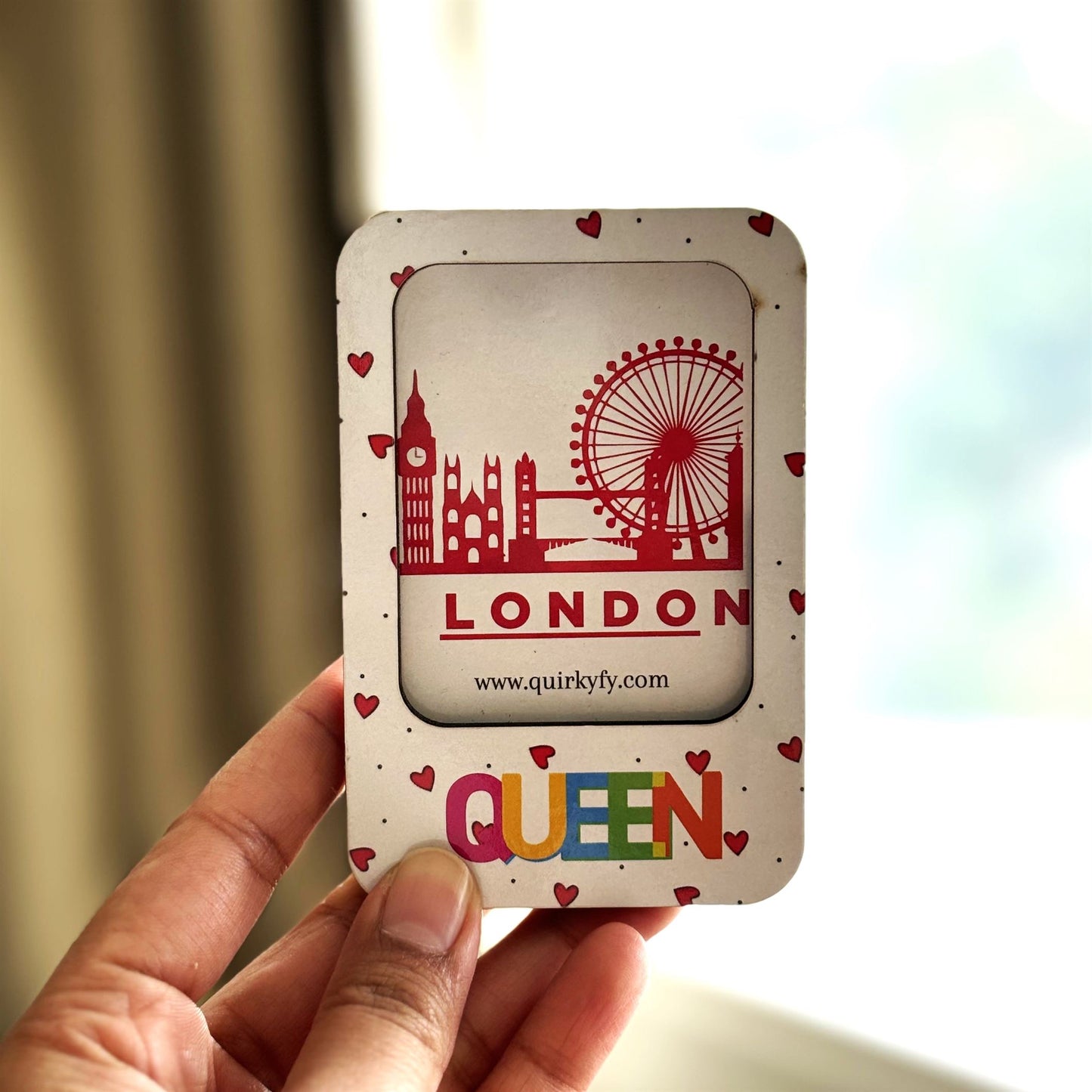 Queen Photo Frame Magnet