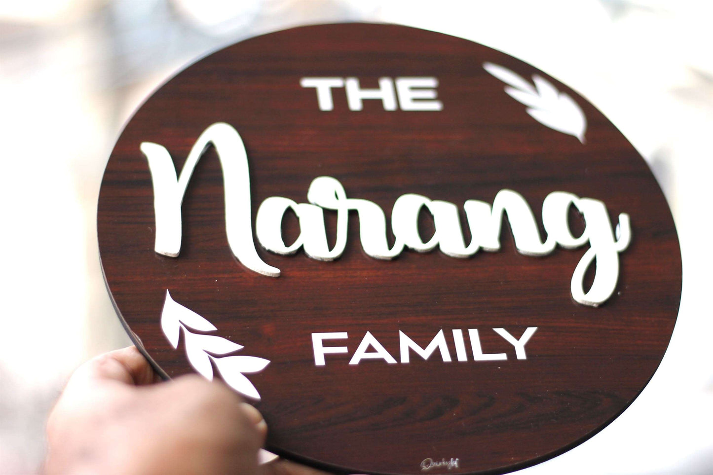 The Family Nameplate