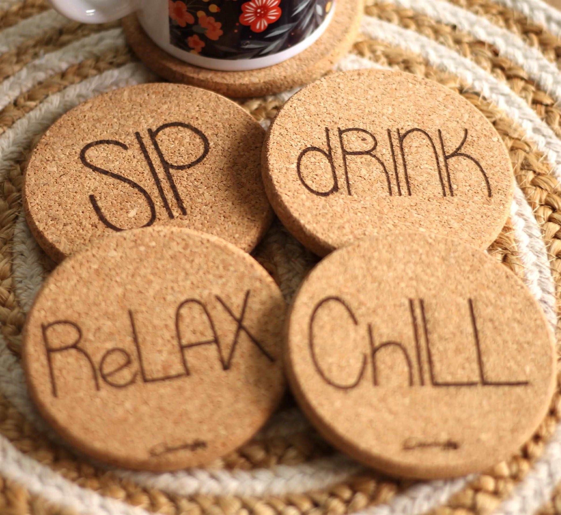 Chill Relax Coaster Set