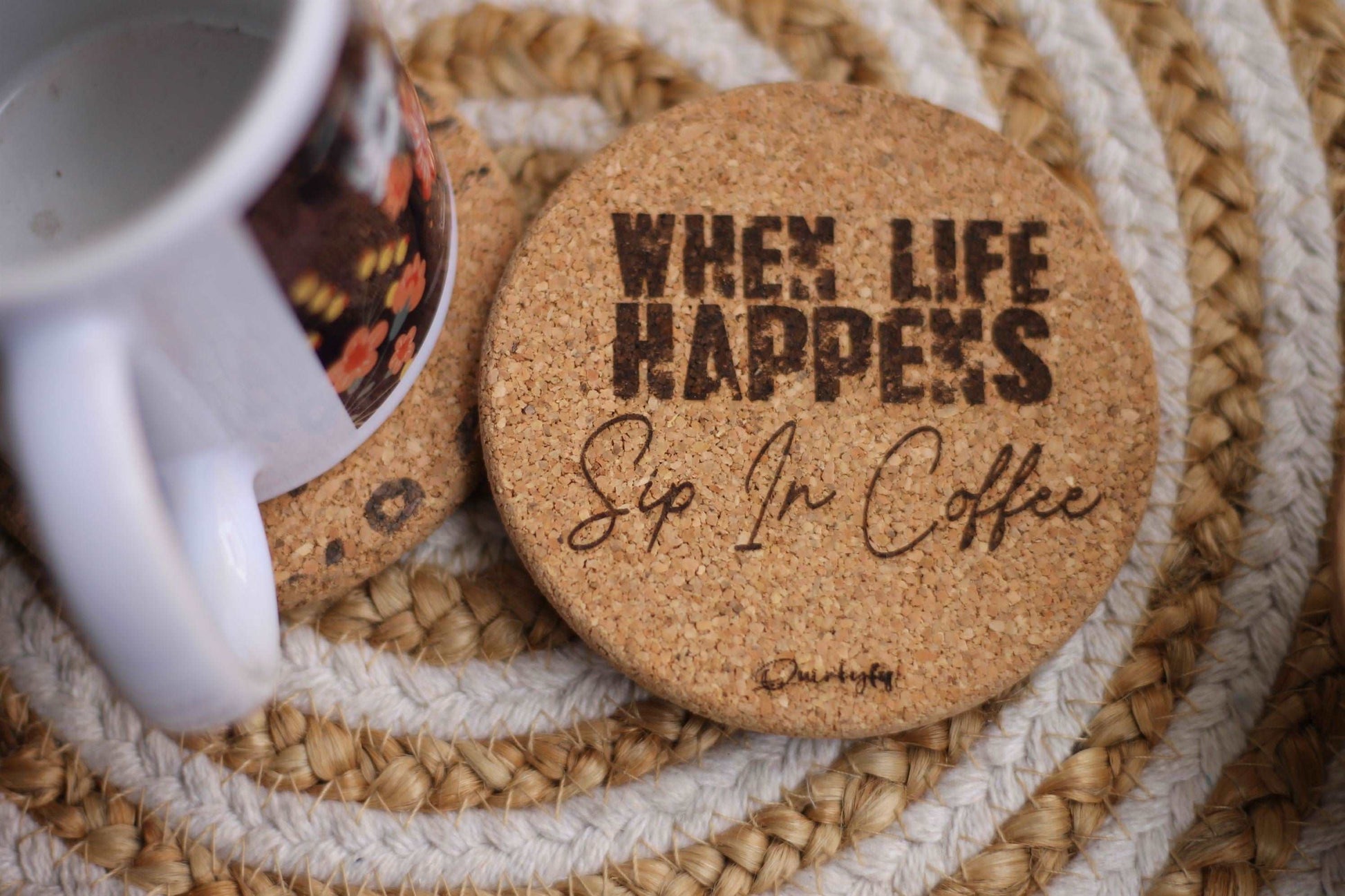 The Coffee Tea Lover Coaster Set