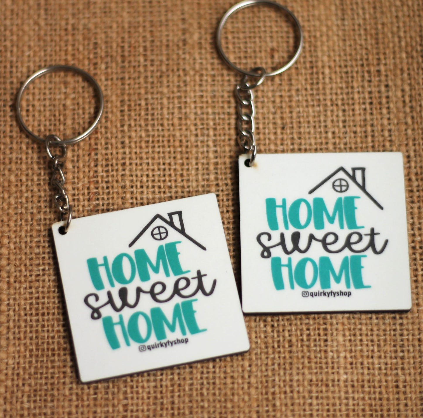 Home Sweet Home Keychain