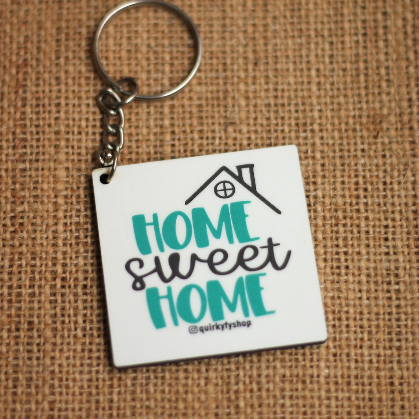 Home Sweet Home Keychain