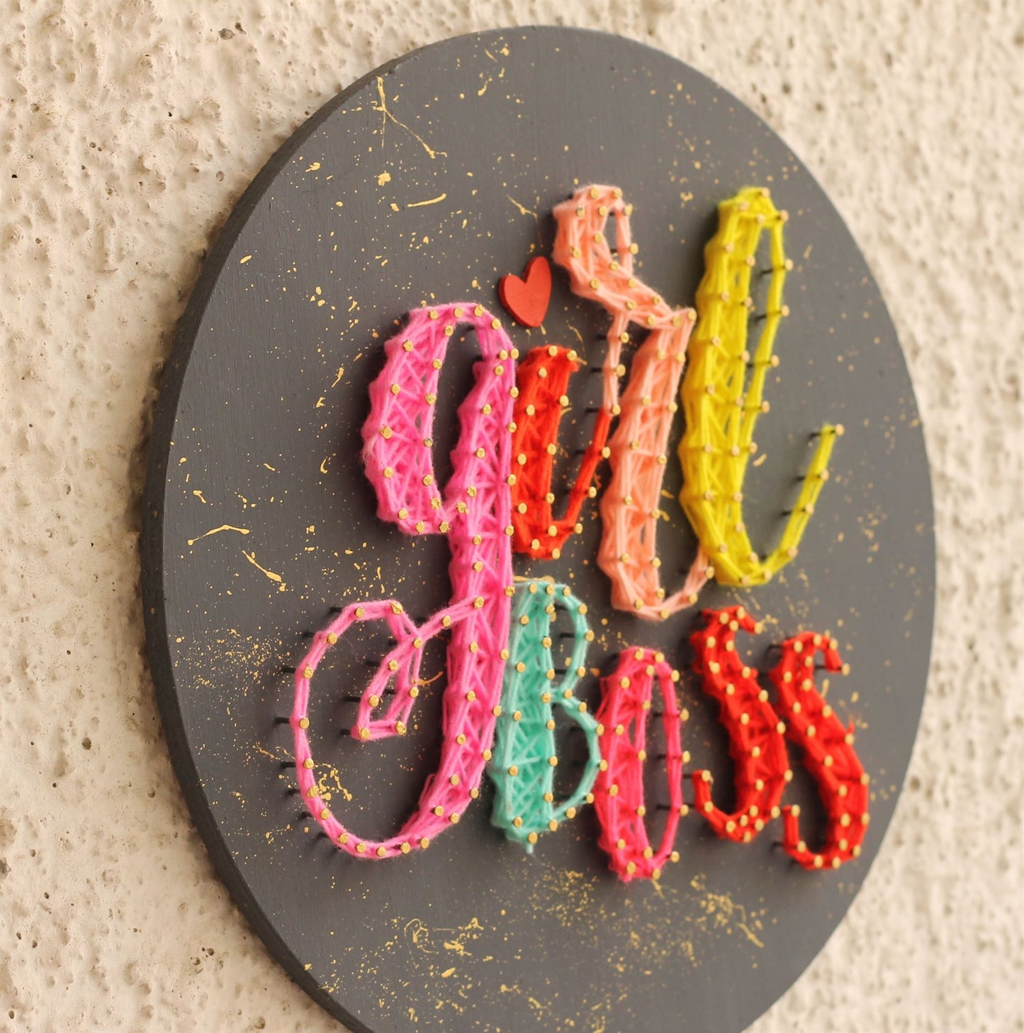 Girl Boss String Art