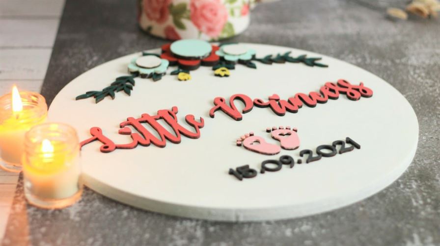 Little Princess Nameplate