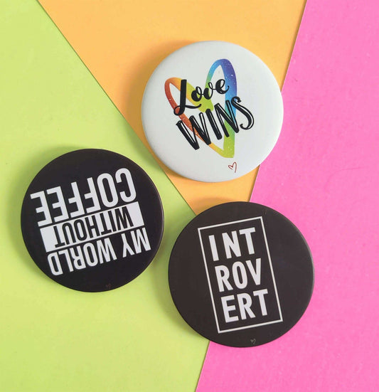 Love Wins Badge Combo