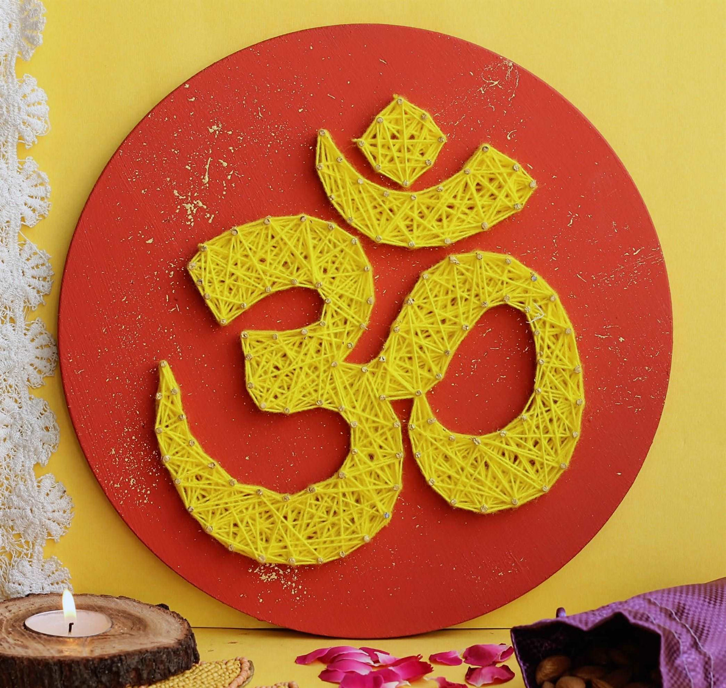 Om String Art Diwali Gift Box