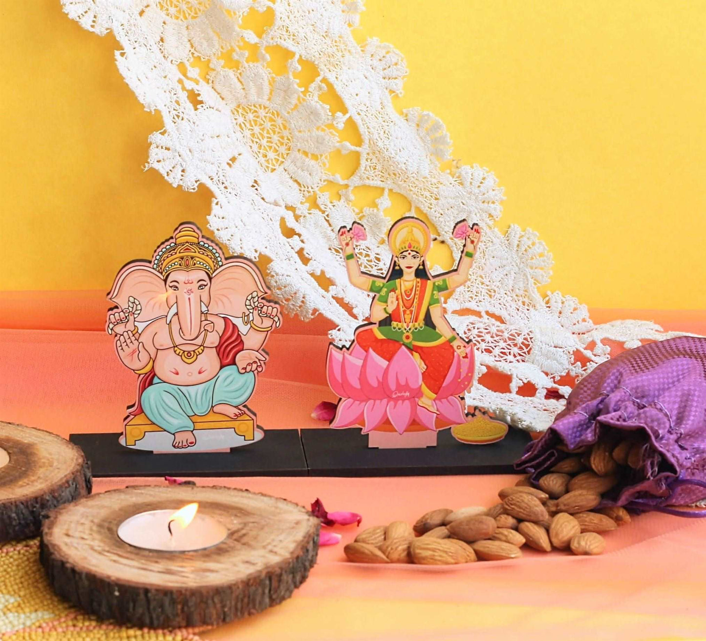 Lilttle Ganesha Laxmi Ji Hamper