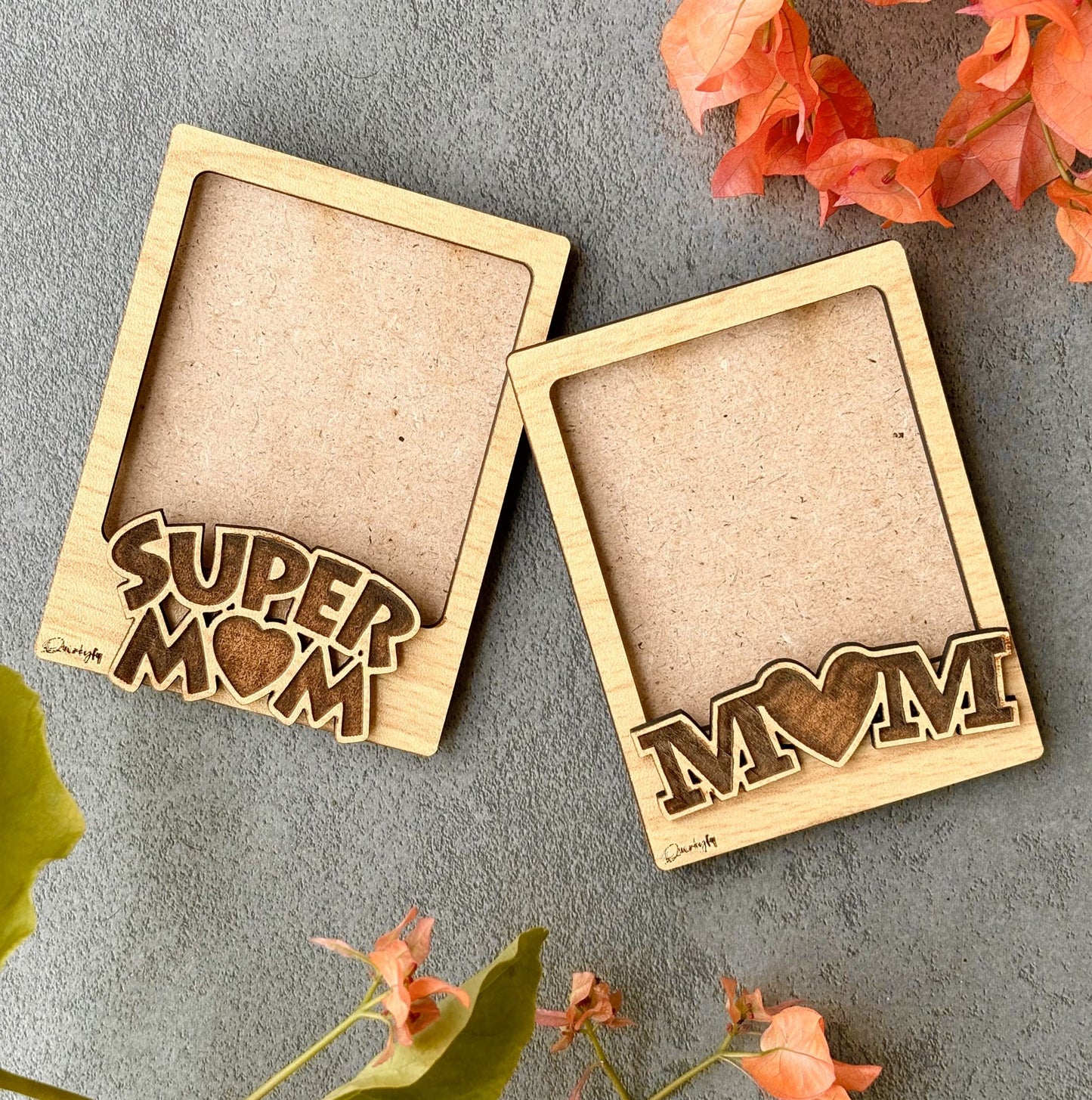 Super Mom Polaroid Magnet Frame Combo