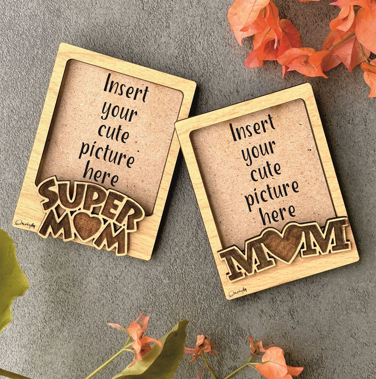 Super Mom Polaroid Magnet Frame Combo