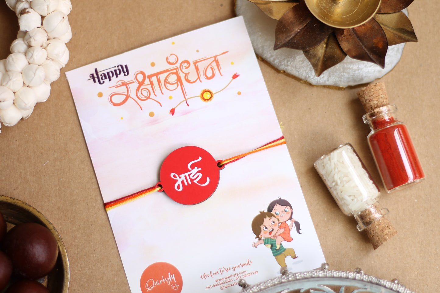 Bhai Rakhi Gift Combo