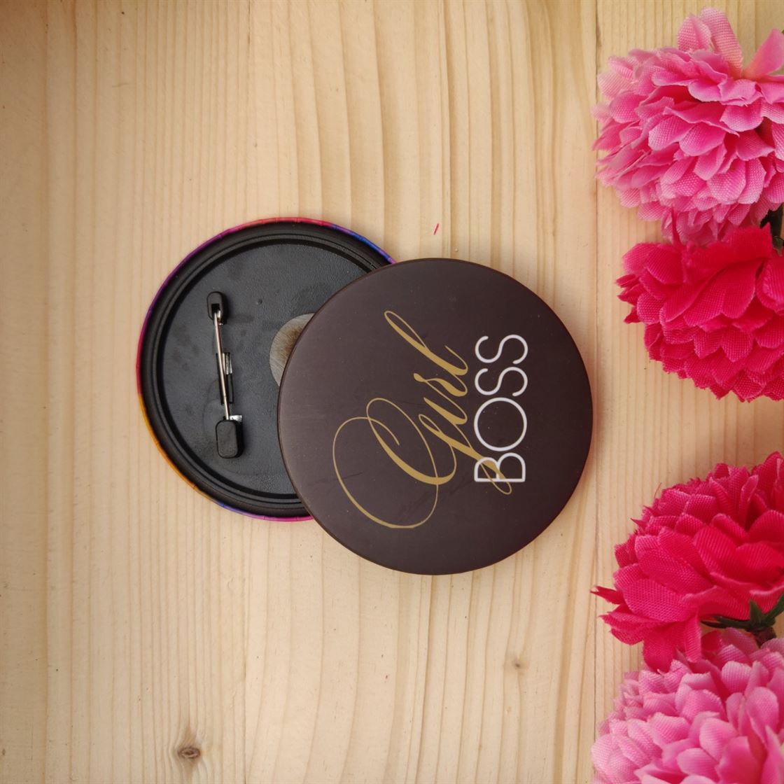 Classy Girl Boss Badge Magnet